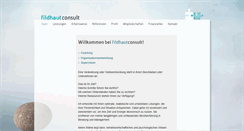 Desktop Screenshot of fildhaut-consult.de