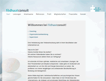 Tablet Screenshot of fildhaut-consult.de